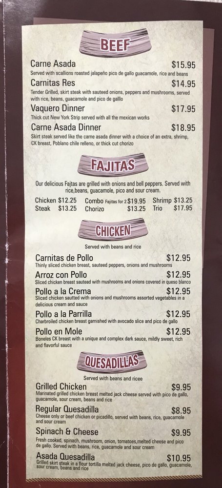 El Tapatio Mexican Grill Menu - Image 6